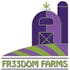 Logo for the brand Fr33dom Farms